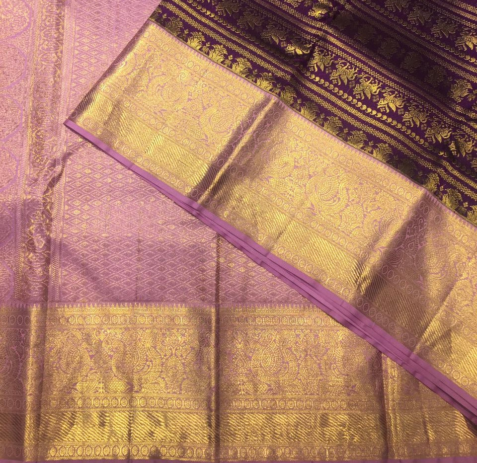 Pure Kanjivaram Bridal Silk Saree (Product Code: 4865)