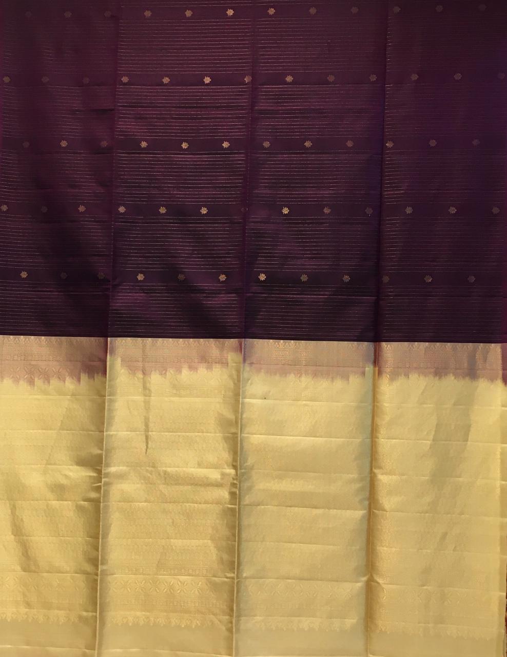 Pure Kanjivaram Soft Silk Saree (Product Code: 4376)