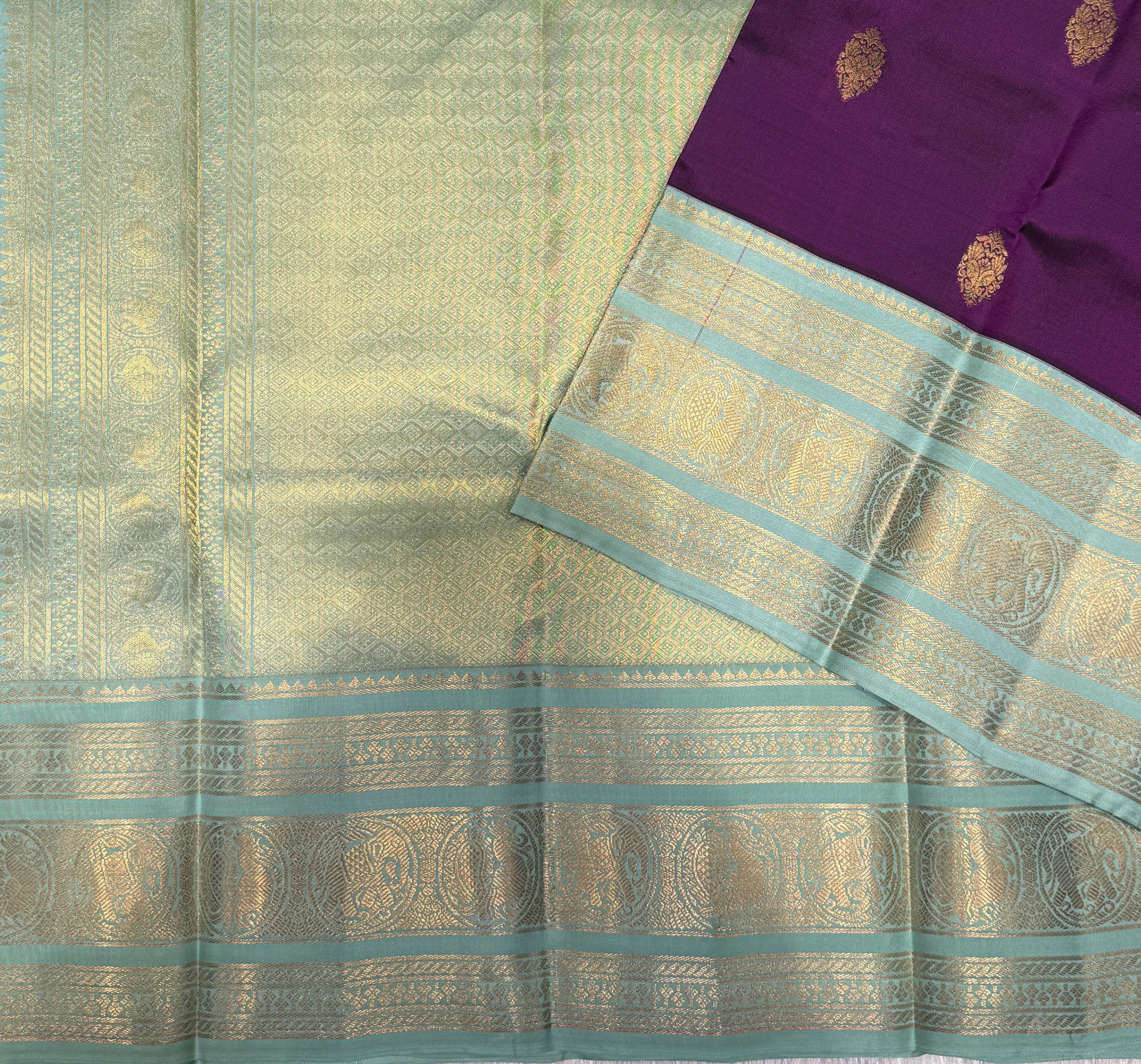 Pure Kanjivaram Silk Saree (Product Code: 4934)