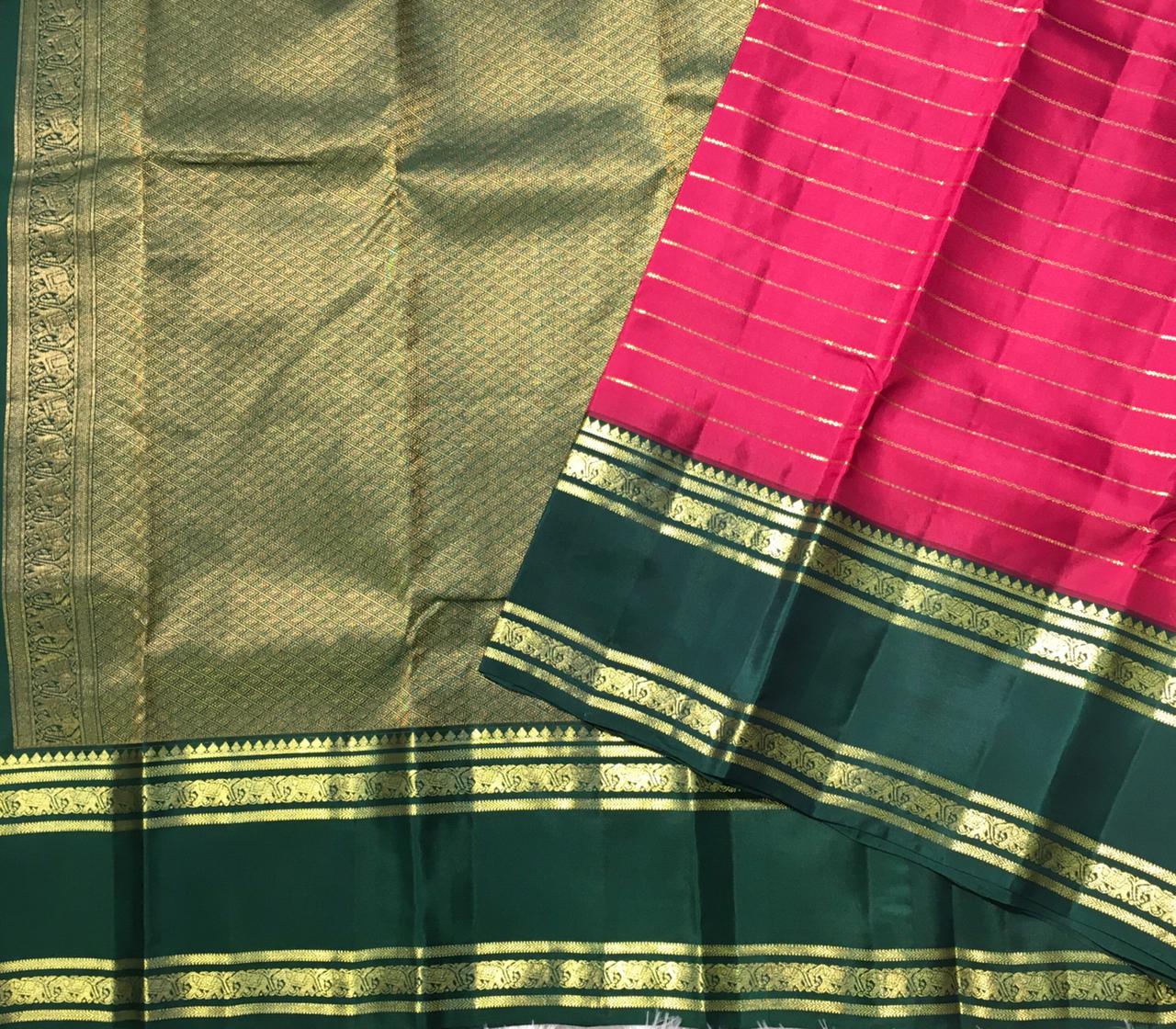 Pure Kanjivaram Silk Saree (Product Code: 4287)