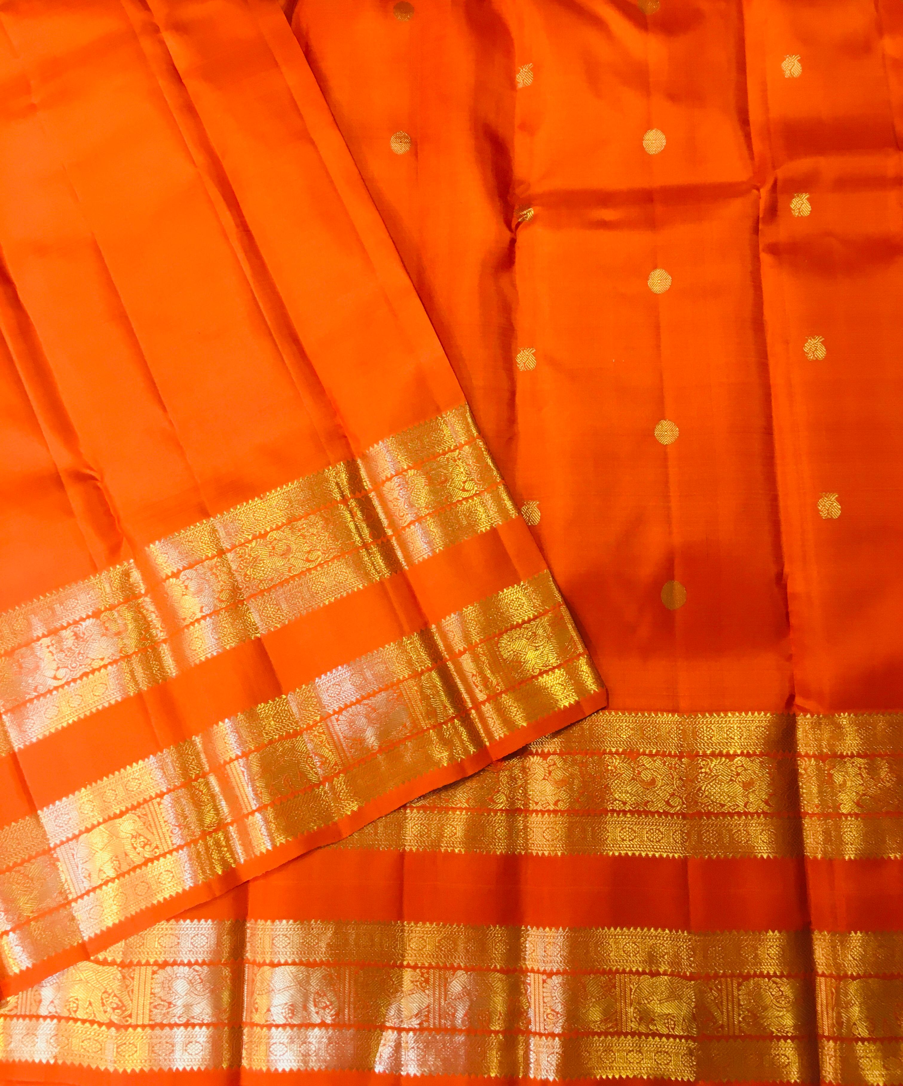 Pure Kanjivaram Silk Saree (Product Code: 4459)