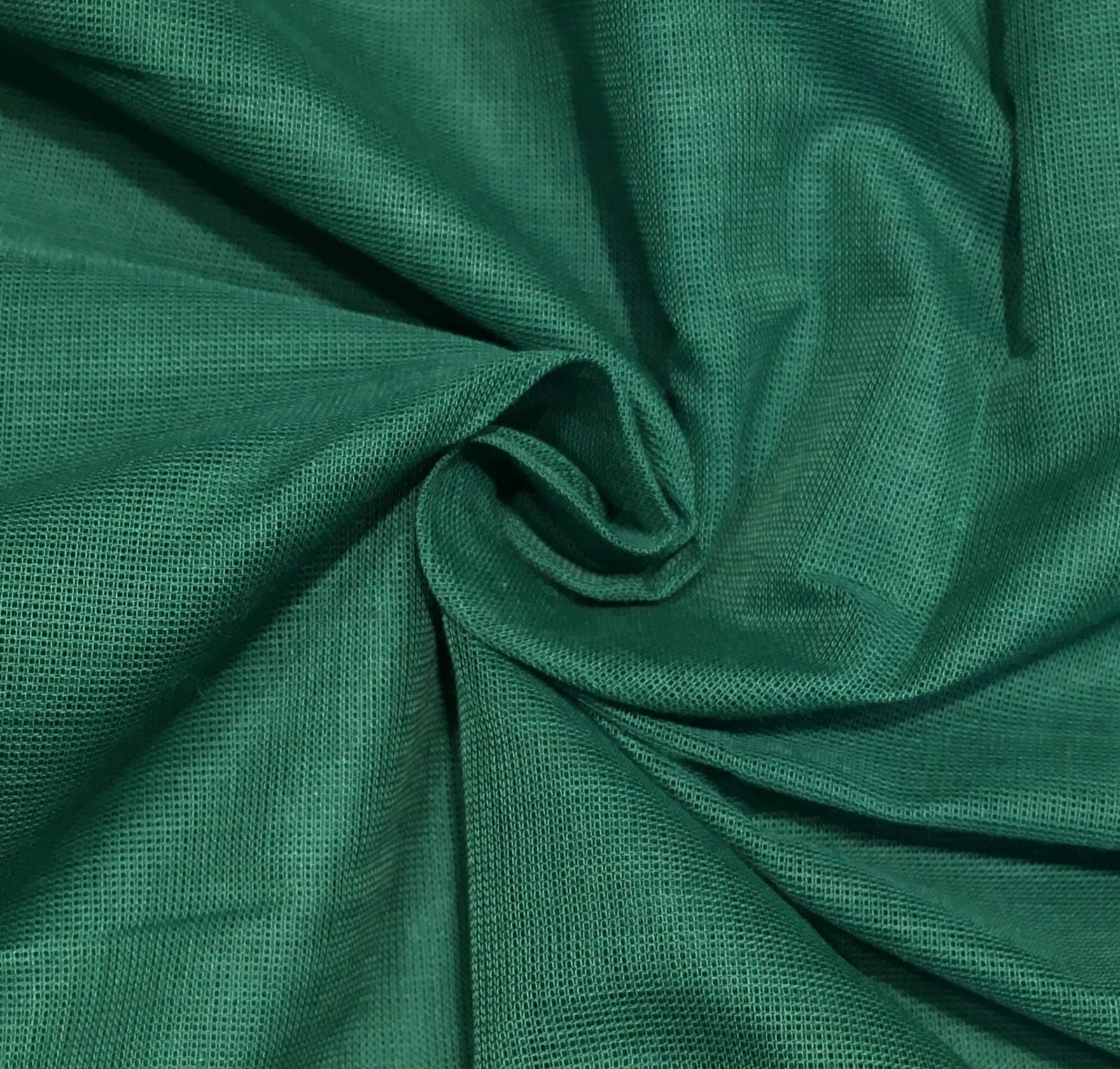 Emerald Green Bharatanatyam Dance Practice Saree